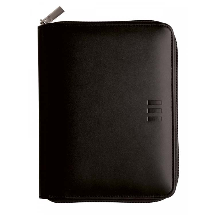 AGENDA ORGANIZADOR OPEN CREMALLERA POL DÍA PÁGINA 2023 NEGRO 155X215