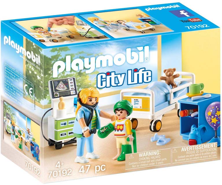PLAYMOBIL SALA HOSPITAL INFANTI 70192