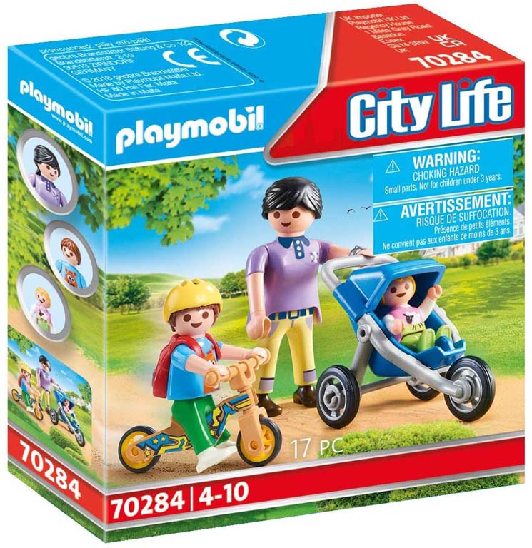 PLAYMOBIL MAMA CON NIÑOS 70284